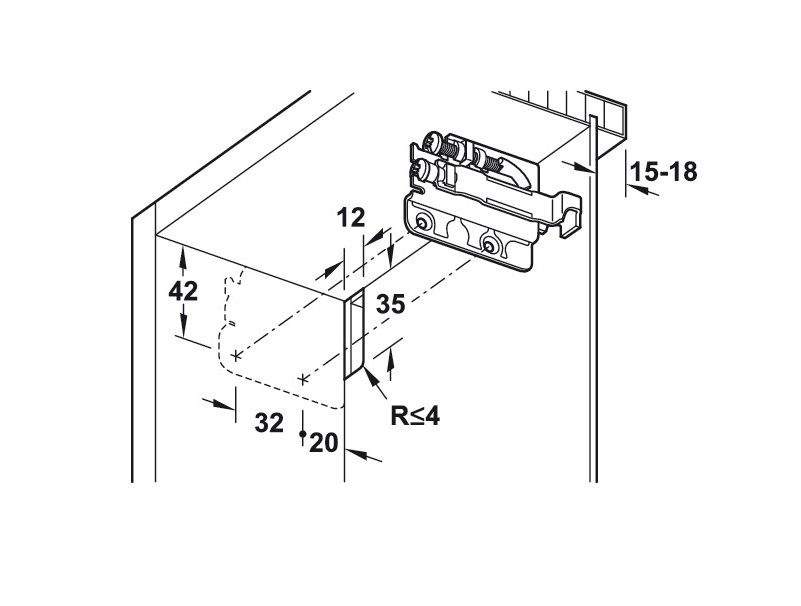 Schrankaufhänger Wandhalterung Schrankhalterung Küchenaufhänger für